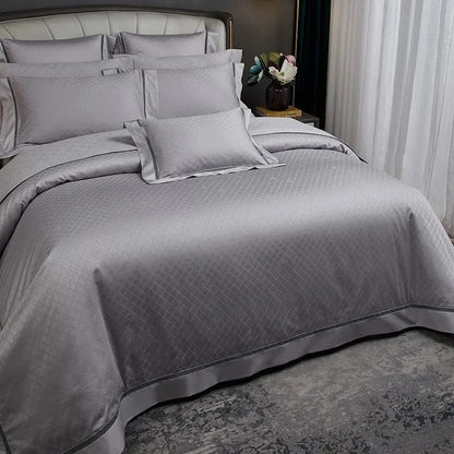 SilverElegance - Egyptian Cotton Bedding Set