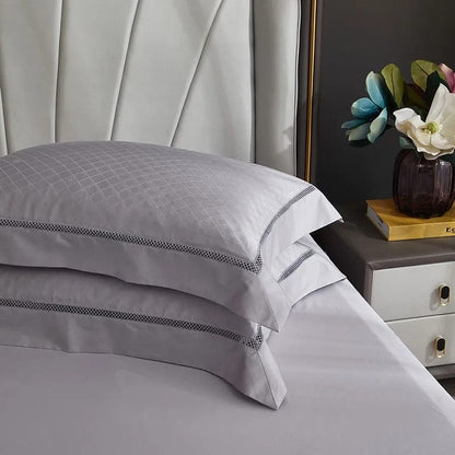 SilverElegance - Egyptian Cotton Bedding Set
