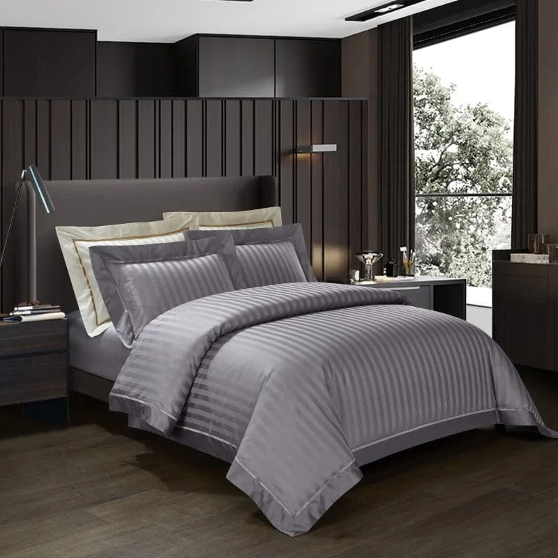 GraphiteOpulence - Egyptisch Katoen Bedding Set