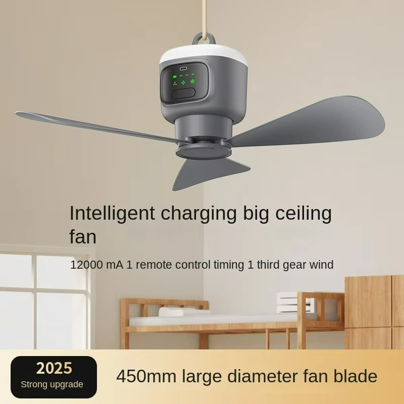Portable LED Night Light Camping Fan Ceiling Fan