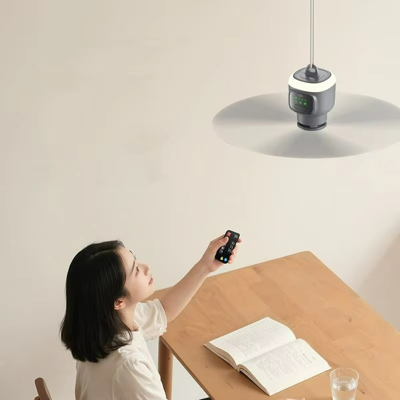 Portable LED Night Light Camping Fan Ceiling Fan