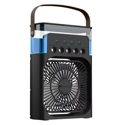 Ventilador de enfriamiento tres en uno pequeño enfriador de aire