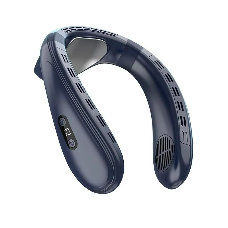 Przenośny na zewnątrz akumulatorowy wentylator na szyję z półprzewodnikiem