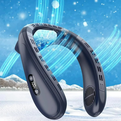 Przenośny na zewnątrz akumulatorowy wentylator na szyję z półprzewodnikiem