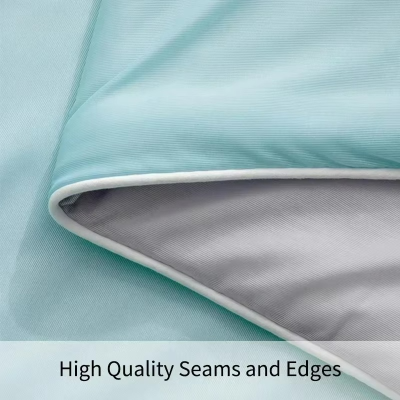 Lightweight Cooled Summer Quilt with Double Side Cold & Cooling Fabric
