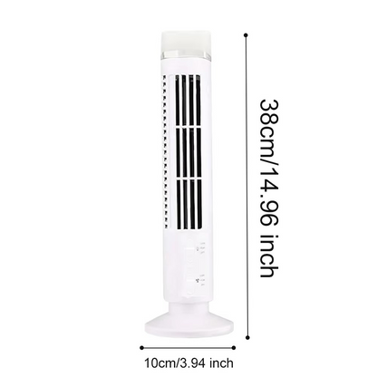 Bladeless Desktop Tower Fan Portable Electric Fan