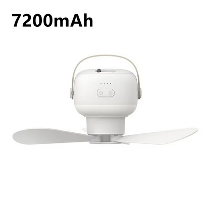 Bærbare udendørs camping loftsventilatorer