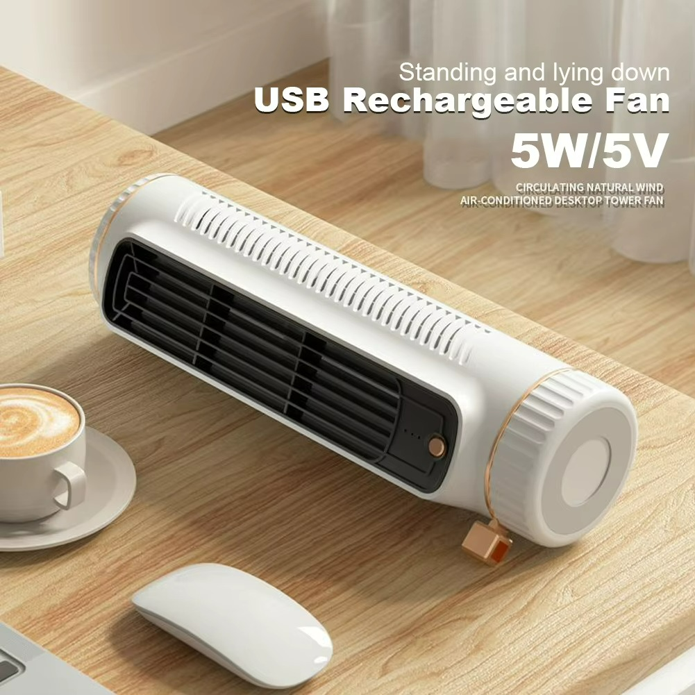Tower Fan USB Charging Portable Air Conditioner