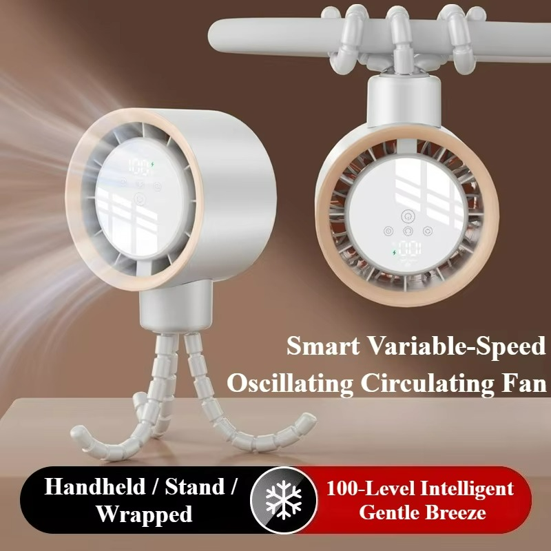 Rechargeable USB Charging Handheld Octopus Fan