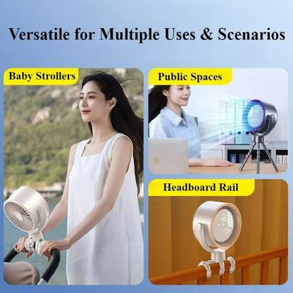 Rechargeable USB Charging Handheld Octopus Fan