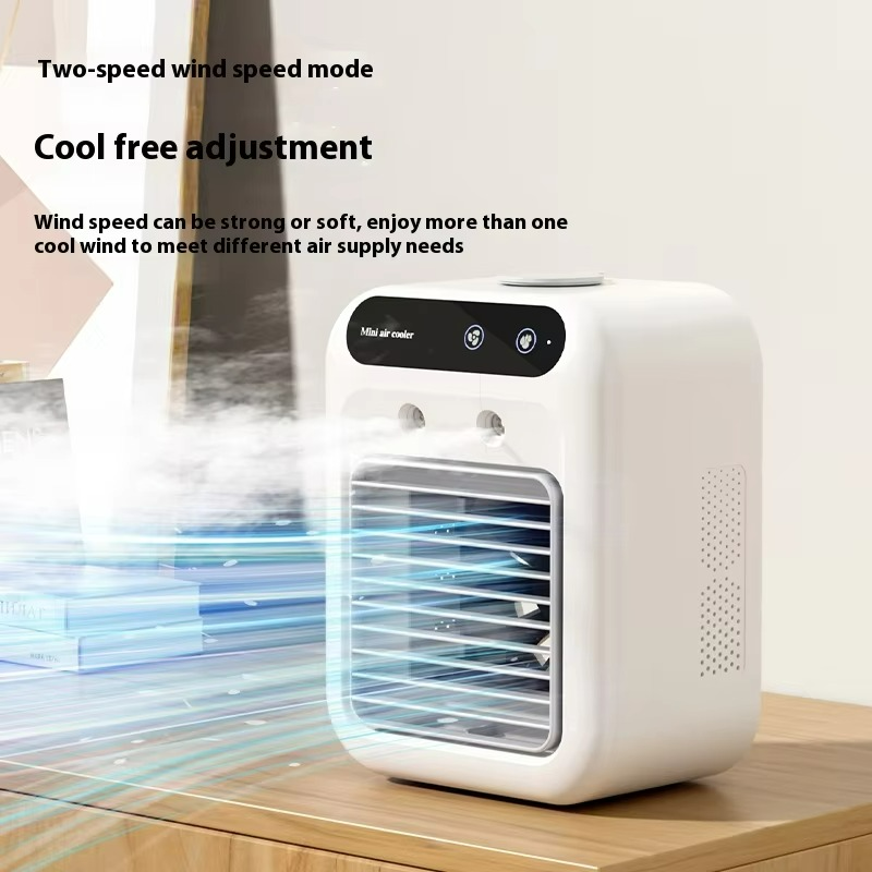 Rechargeable Mini Air Conditioner Portable Water Cooling Fan