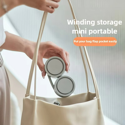 Mini USB Rechargeable Portable Neck Foldable Fan