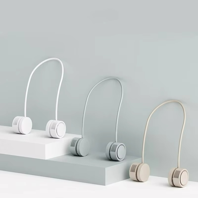 Mini USB Rechargeable Portable Neck Foldable Fan