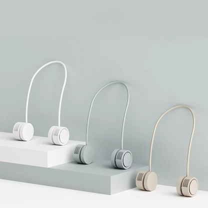 Mini USB Rechargeable Portable Neck Foldable Fan