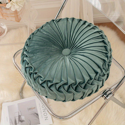 VelvetGlow - Coussin Rond Doux pour Espaces Confortables