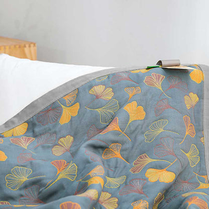 LeafNest - Soft Cotton Bed Linen with Leaf Motif