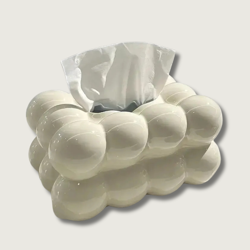 GraceBox - Elegant Ceramic Tissue Holder