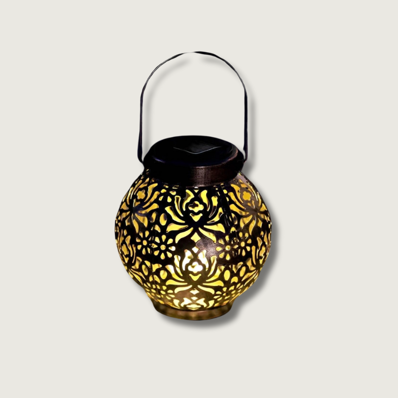 AquaGlow – Luz Colgante Solar LED para Jardín Impermeable