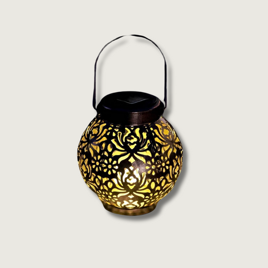 AquaGlow – Luz Colgante Solar LED para Jardín Impermeable