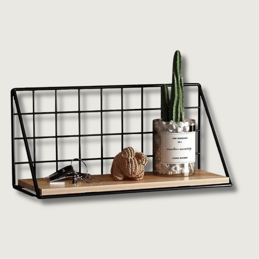 JuteNest - Trendy Hemp Wall Shelf