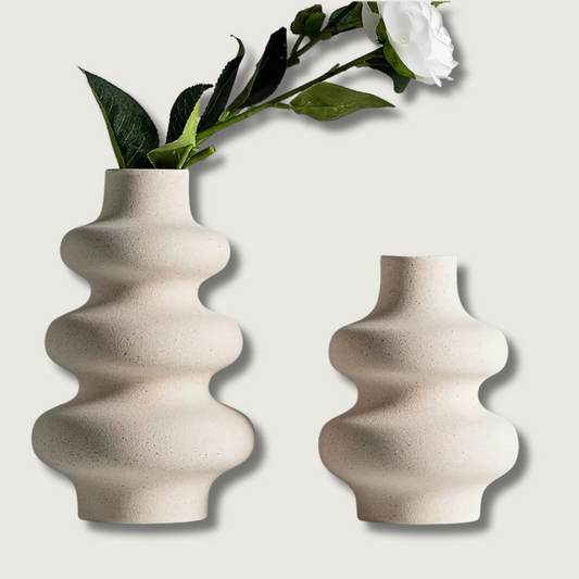 VortexCeramic - Spiral Shaped Vase