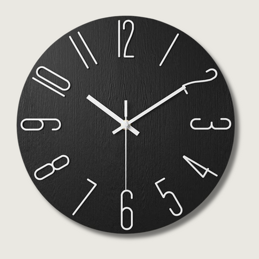 ScandiTick - Elegant Wooden Timepiece