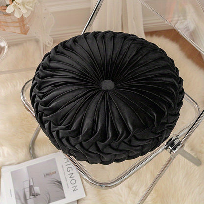 VelvetGlow - Coussin Rond Doux pour Espaces Confortables