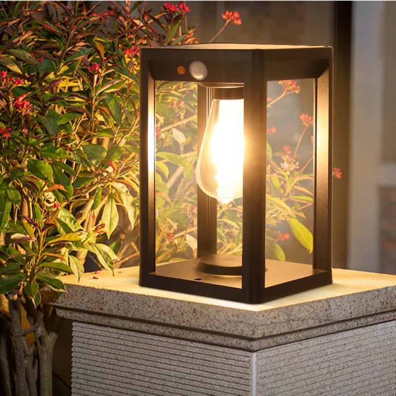 PillarGlow - Energy-Saving Solar Outdoor Lamp