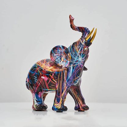 EleGance – Artistic Abstract Elephant