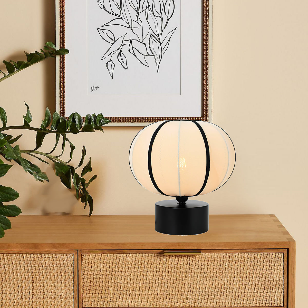 GlowEllos - Lámpara contemporánea con iluminación suave y cálida