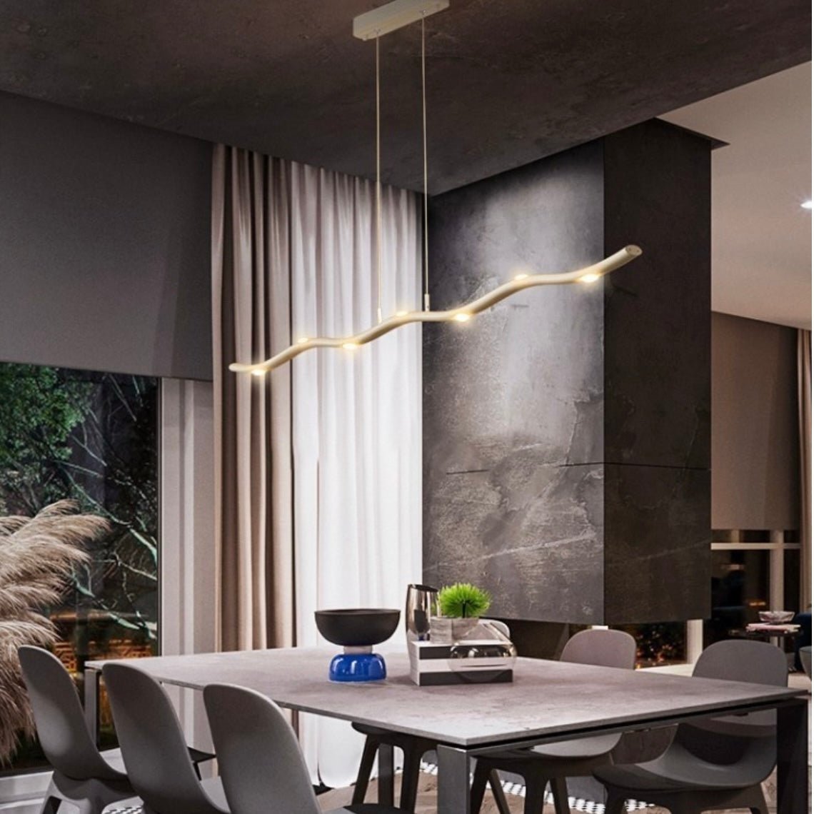 ArcLume - Stylish Linear LED Pendant Light