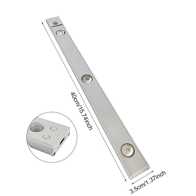 SmartBeam - Luminaria LED con Detección de Movimiento