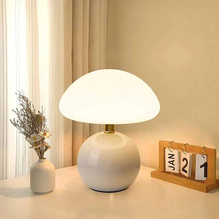 MushLume – Modern Mushroom Light with French Flair
