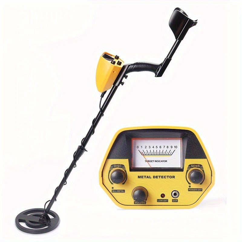 Compact Metal Detector with 20 cm Coil for Accurate Outdoor Treasure Hunting – Lightweight, User-Friendly, Versatile Detection-2