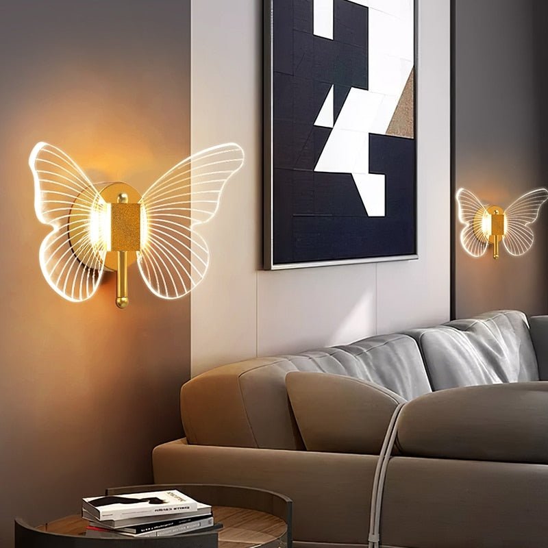 ButterflyRadiance - Lámpara de Pared LED