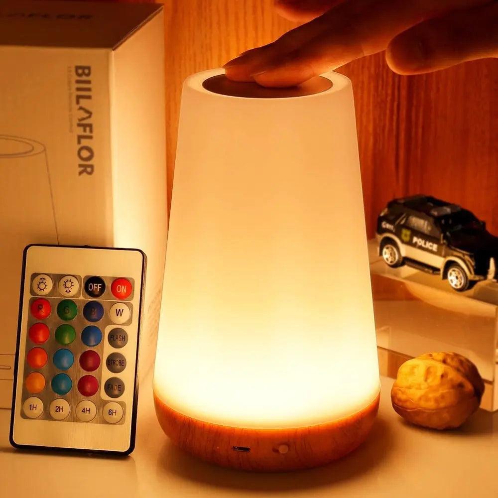 GlowTouch - Lampe Portable avec Capteur Tactile