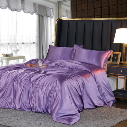 SilkAura - 4-Piece Silk Luxury Bedding