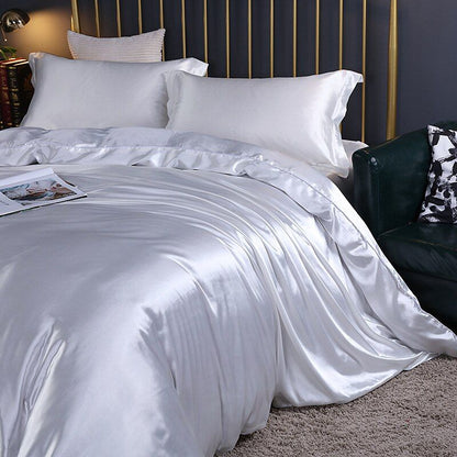 SilkAura - 4-Piece Silk Luxury Bedding
