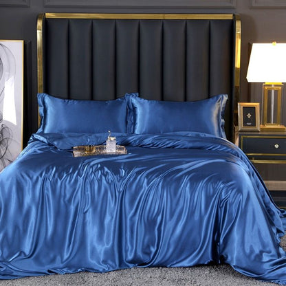 SilkAura - 4-Piece Silk Luxury Bedding