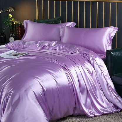 SilkAura - 4-Piece Silk Luxury Bedding