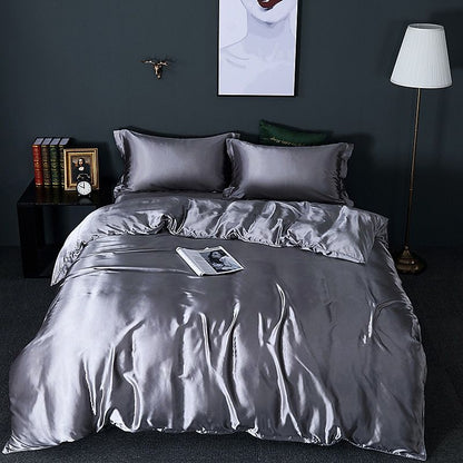 SilkAura - 4-Piece Silk Luxury Bedding