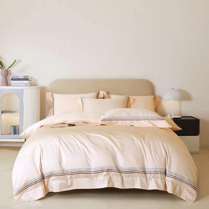 AmberGlow - Egyptian Cotton Duvet Cover Set