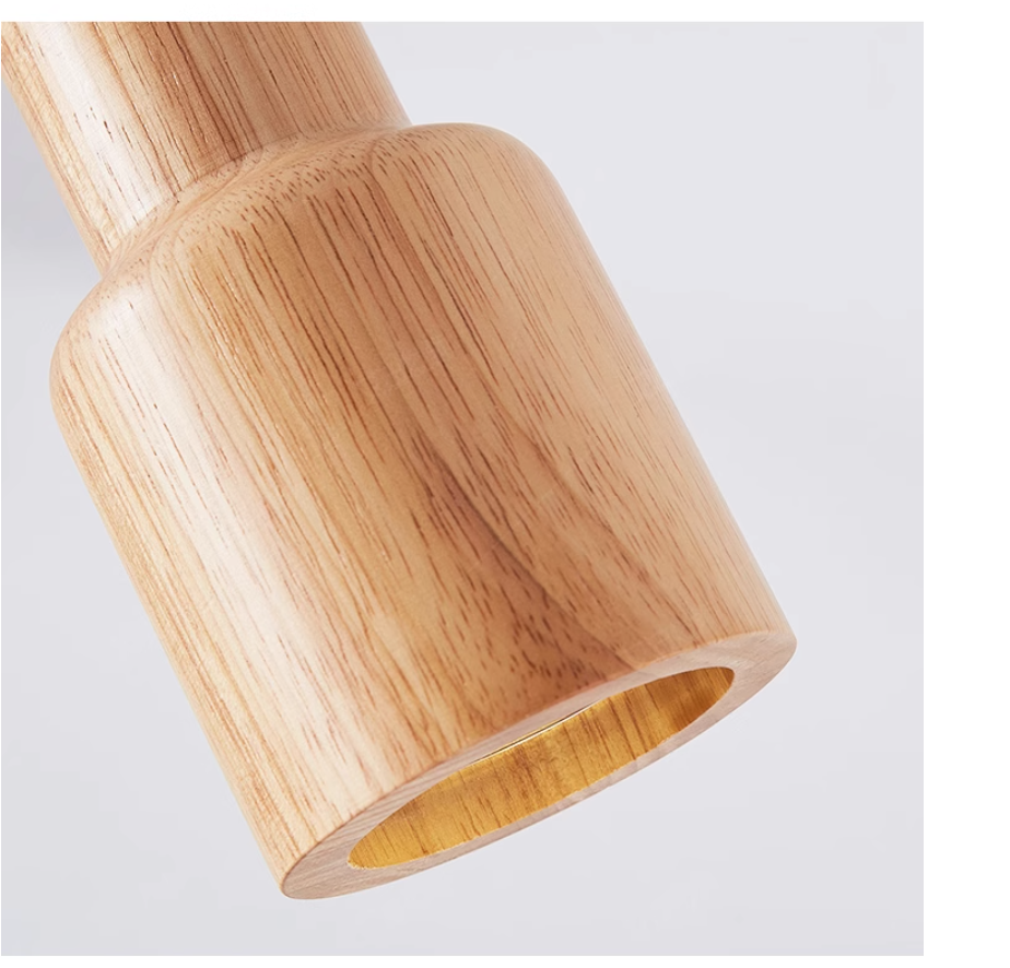 WoodVibe - Sleek Scandinavian Pendant Lamp