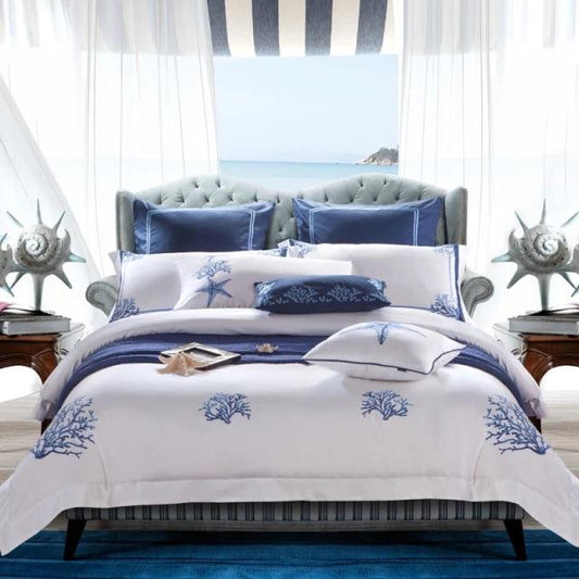 CoralBreeze - Egyptian Cotton Bedding Set