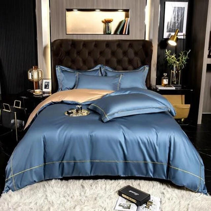 LisbonElegance – Juego de Sábanas de Algodón Egipcio Premium para un Sueño Refinado