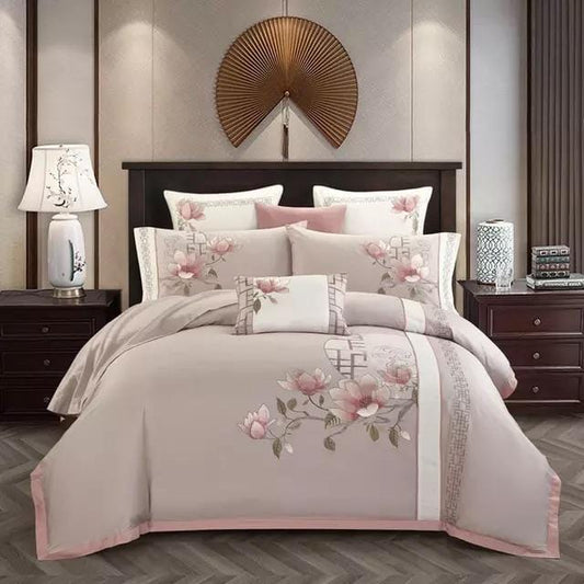 SakuraElegance – Luxurious Soft Egyptian Cotton Bedding Set