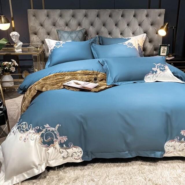SkyGlimmer - Egyptian Cotton Duvet Set