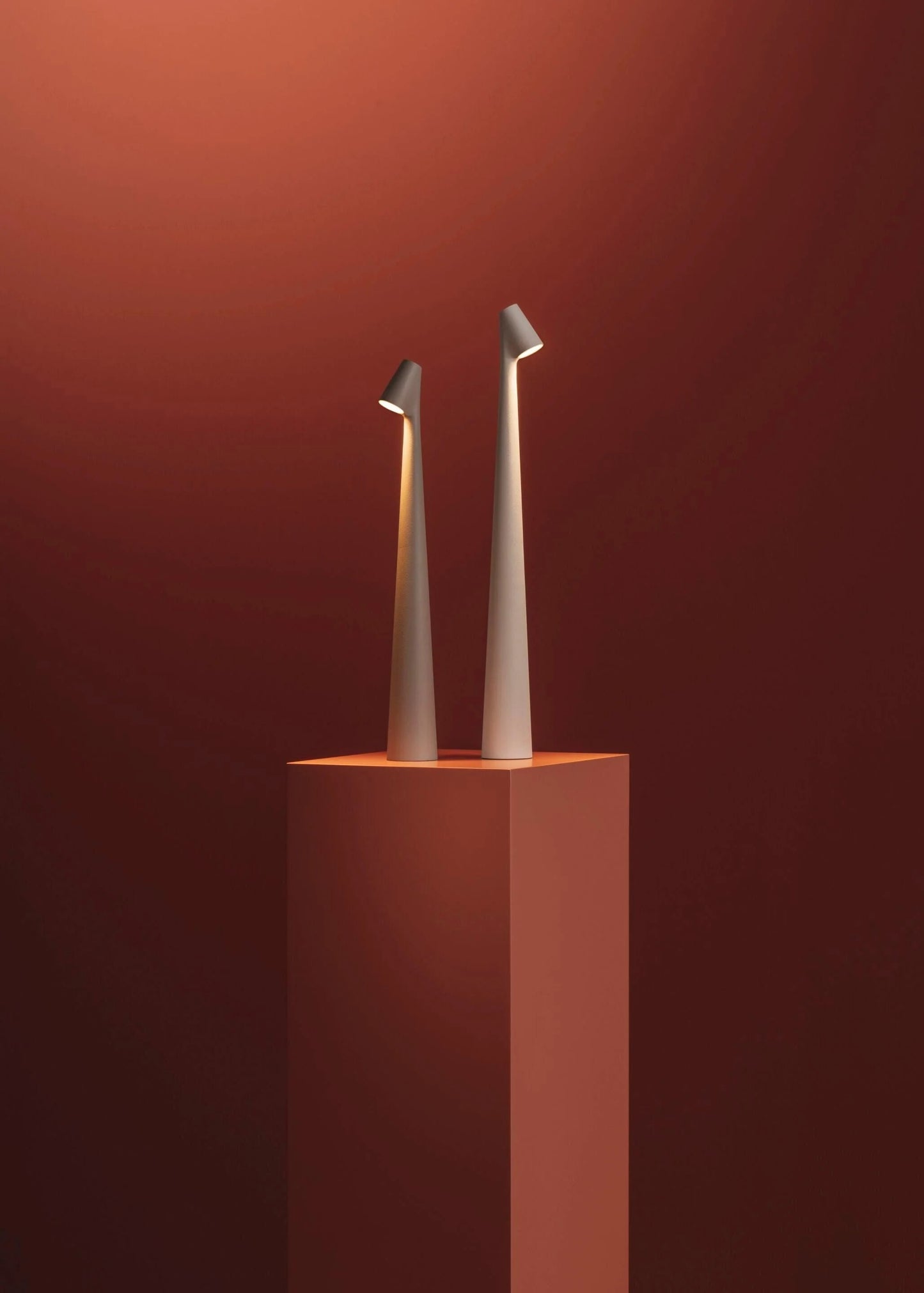 NordicGlow | Stylish Dimmable Cordless LED Table Lamp for Living Room