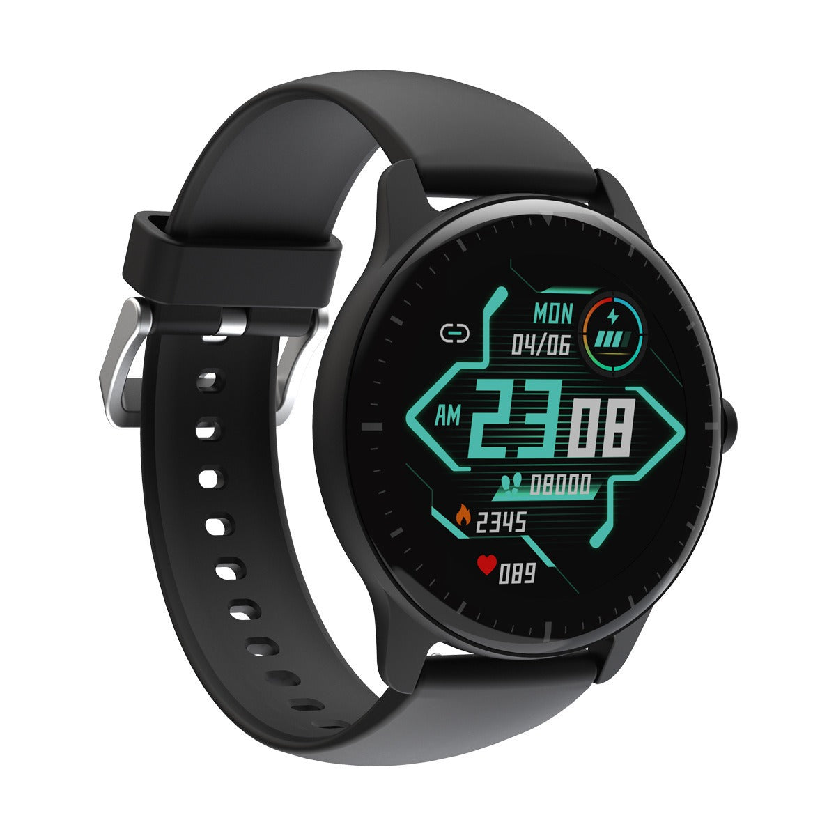Elegant Smartwatch for Women with Health Monitoring, Customizable Style, and Bluetooth Connectivity