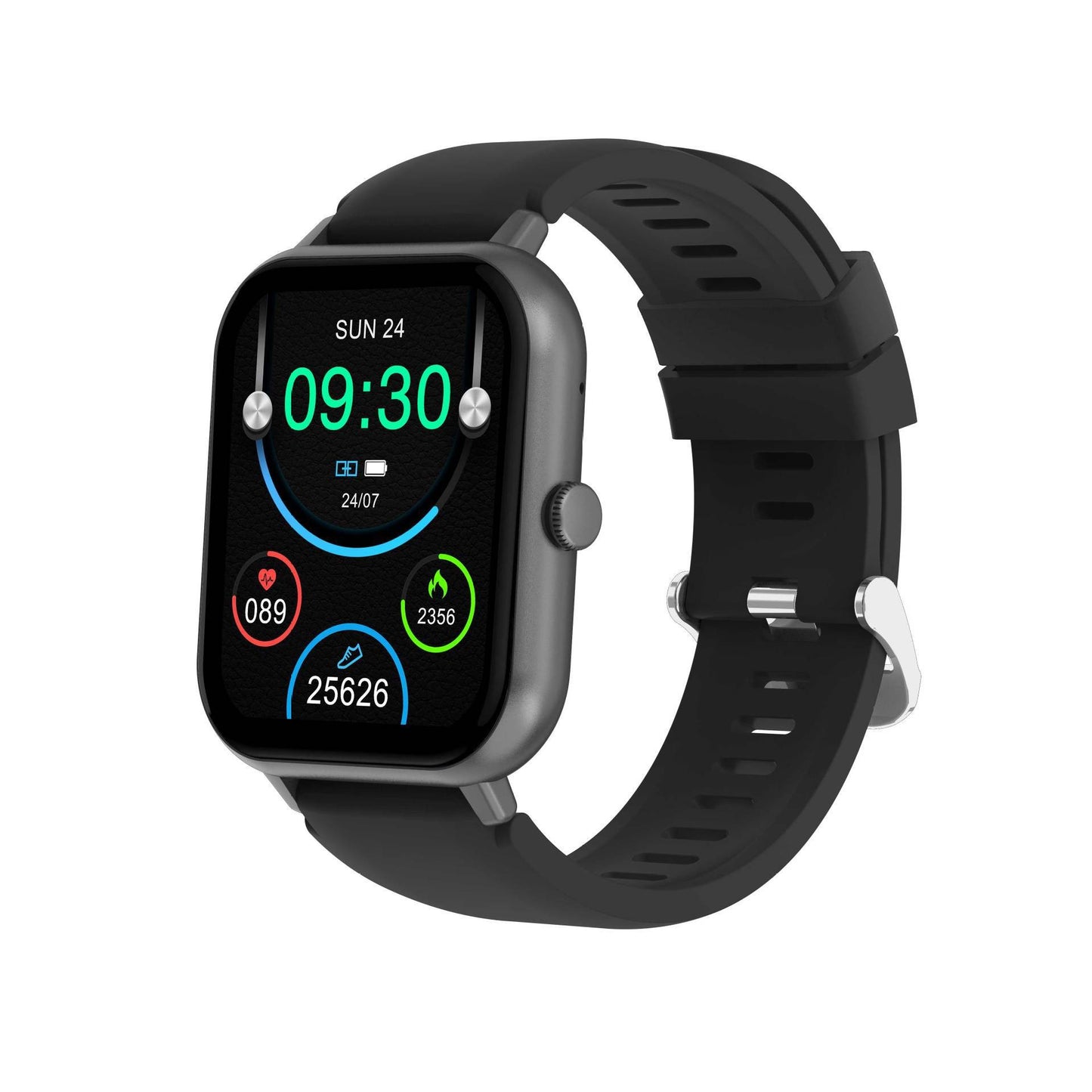 Smartwatch with Heart Rate Monitor and 10 Sports Modes – Slim Design, Compatible with All Smartphones